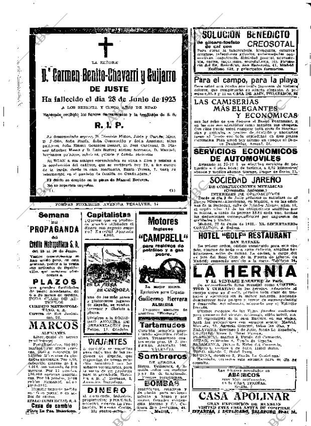 ABC MADRID 29-06-1923 página 34