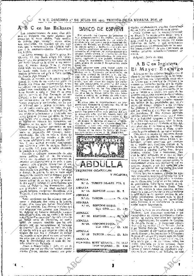 ABC MADRID 01-07-1923 página 28