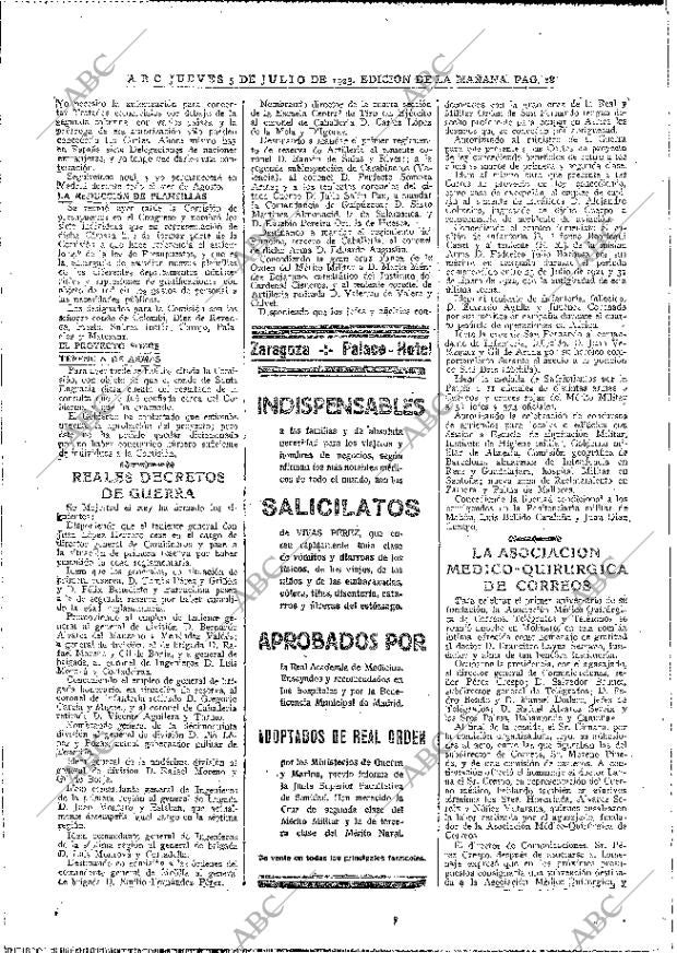 ABC MADRID 05-07-1923 página 18