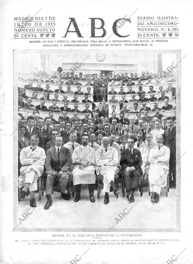 ABC MADRID 07-07-1923 página 1