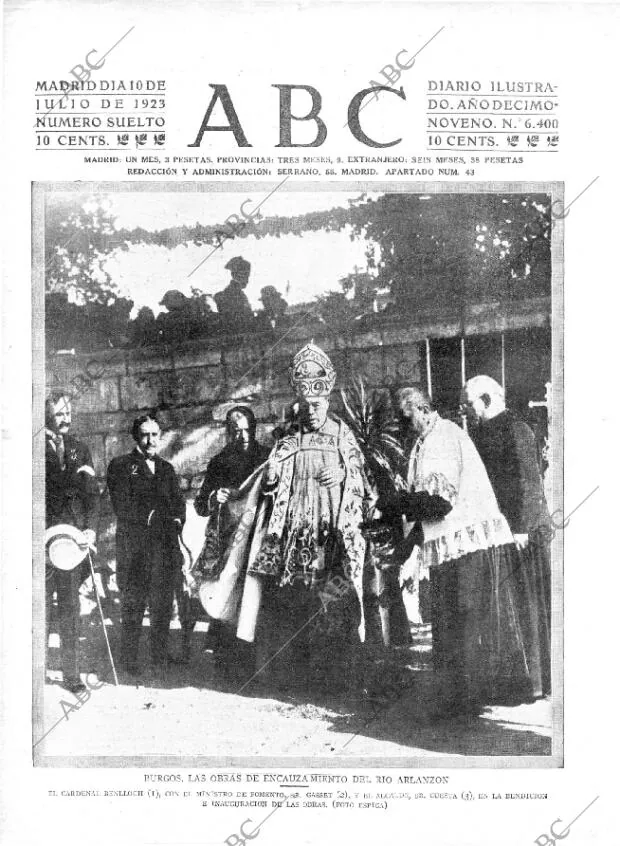 ABC MADRID 10-07-1923 página 1