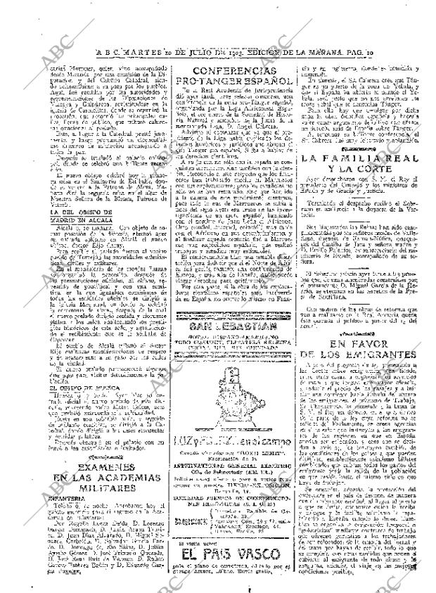 ABC MADRID 10-07-1923 página 10