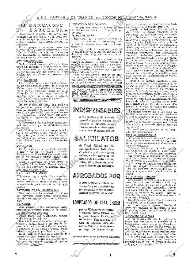 ABC MADRID 12-07-1923 página 18