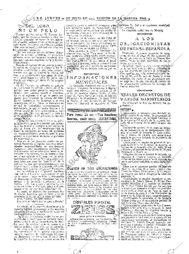 ABC MADRID 12-07-1923 página 9