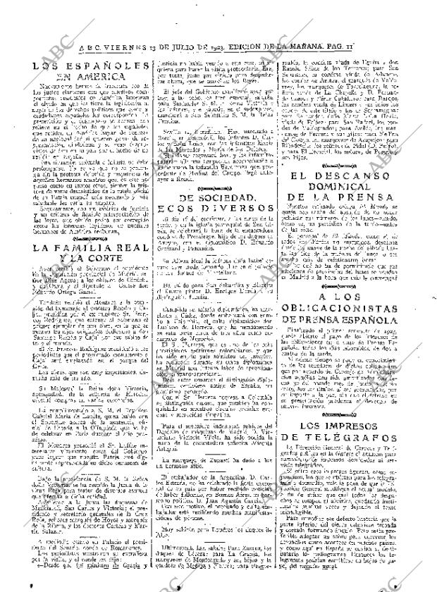 ABC MADRID 13-07-1923 página 11