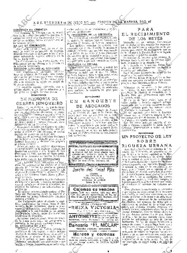 ABC MADRID 13-07-1923 página 16