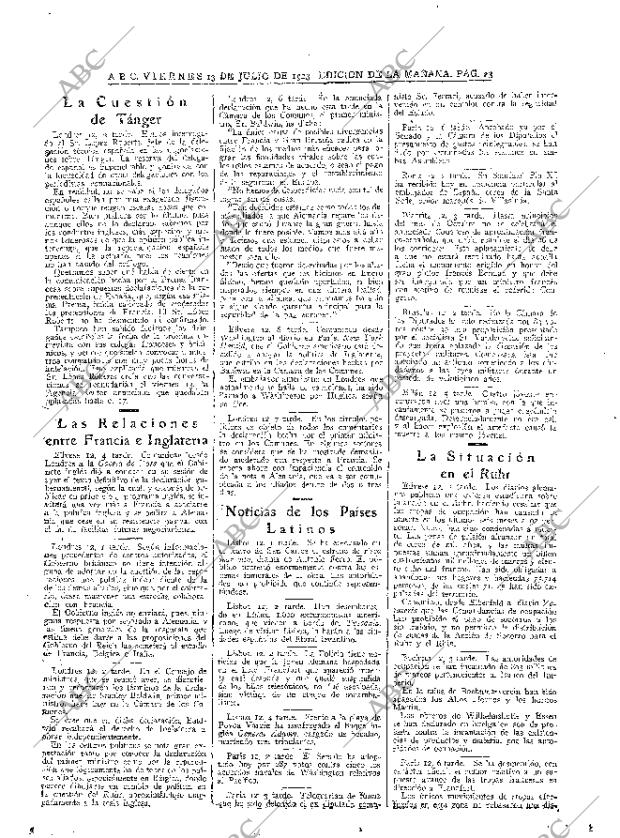 ABC MADRID 13-07-1923 página 23