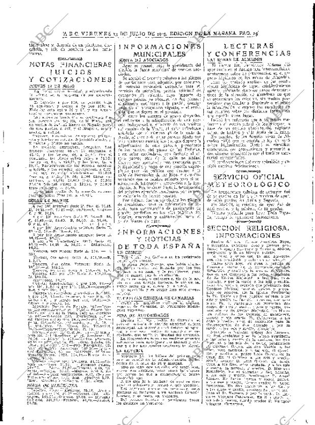 ABC MADRID 13-07-1923 página 25