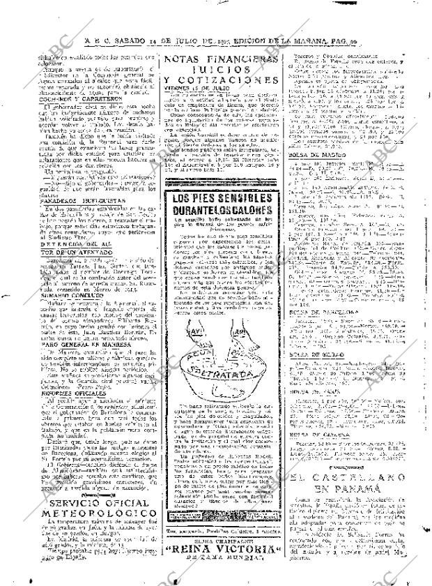 ABC MADRID 14-07-1923 página 20