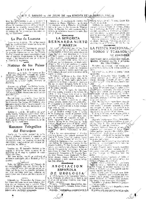 ABC MADRID 14-07-1923 página 23