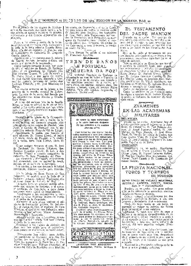 ABC MADRID 15-07-1923 página 22