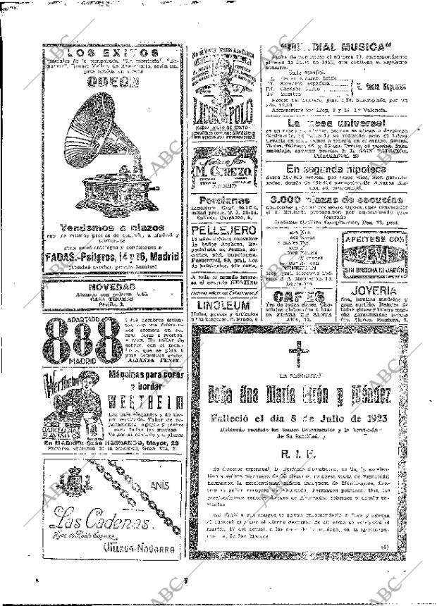 ABC MADRID 15-07-1923 página 33