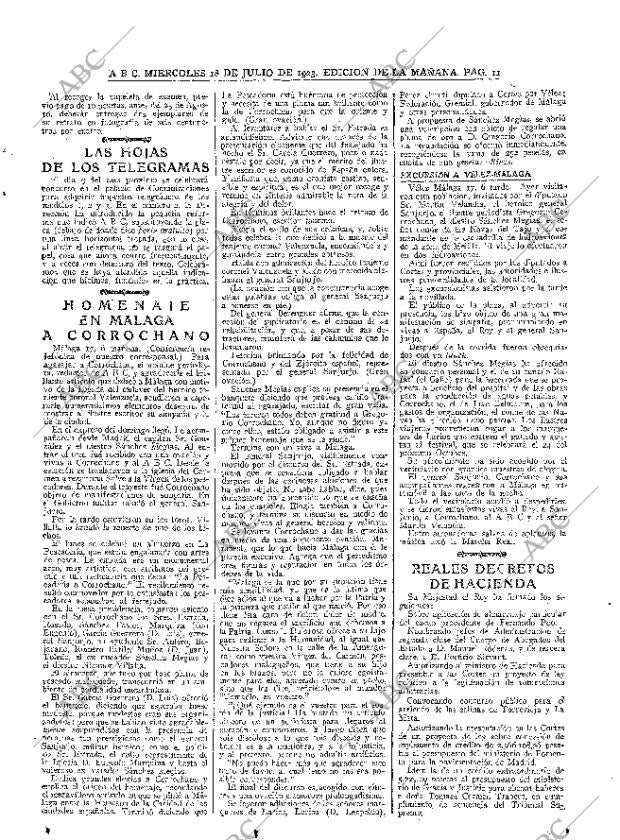 ABC MADRID 18-07-1923 página 11