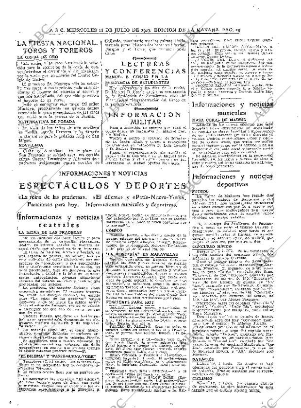 ABC MADRID 18-07-1923 página 25