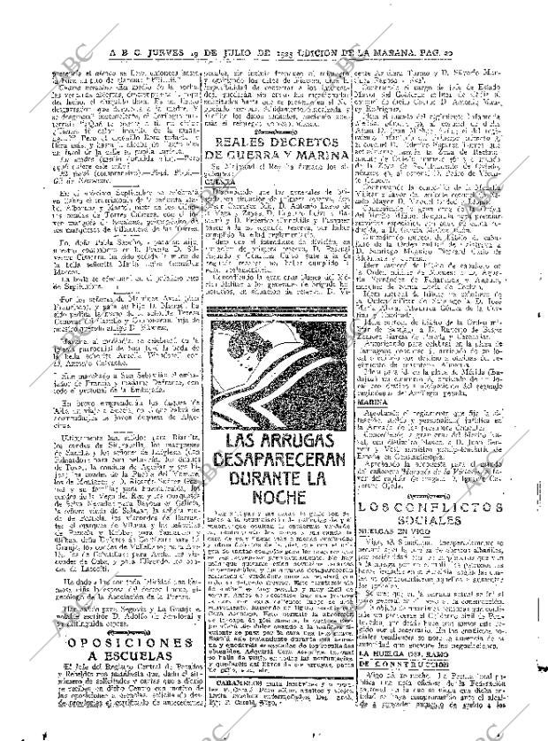 ABC MADRID 19-07-1923 página 20