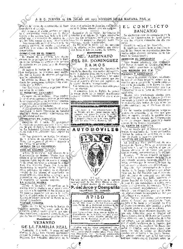 ABC MADRID 19-07-1923 página 21