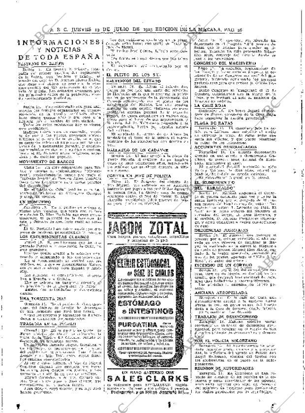 ABC MADRID 19-07-1923 página 26