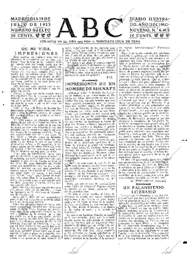 ABC MADRID 19-07-1923 página 3