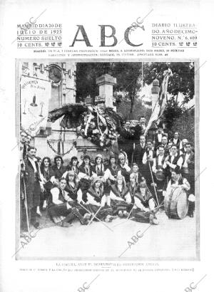ABC MADRID 20-07-1923 página 1