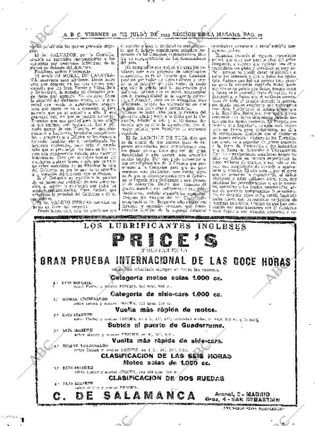 ABC MADRID 20-07-1923 página 10