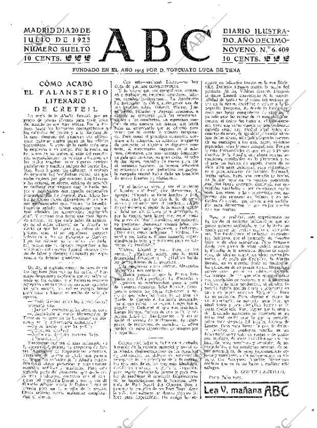 ABC MADRID 20-07-1923 página 3
