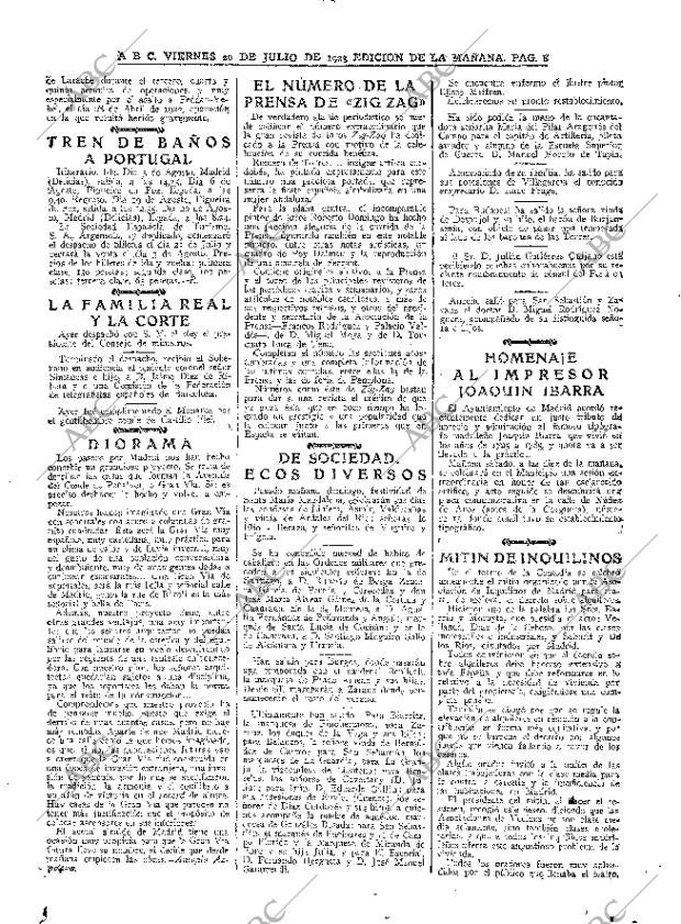 ABC MADRID 20-07-1923 página 8
