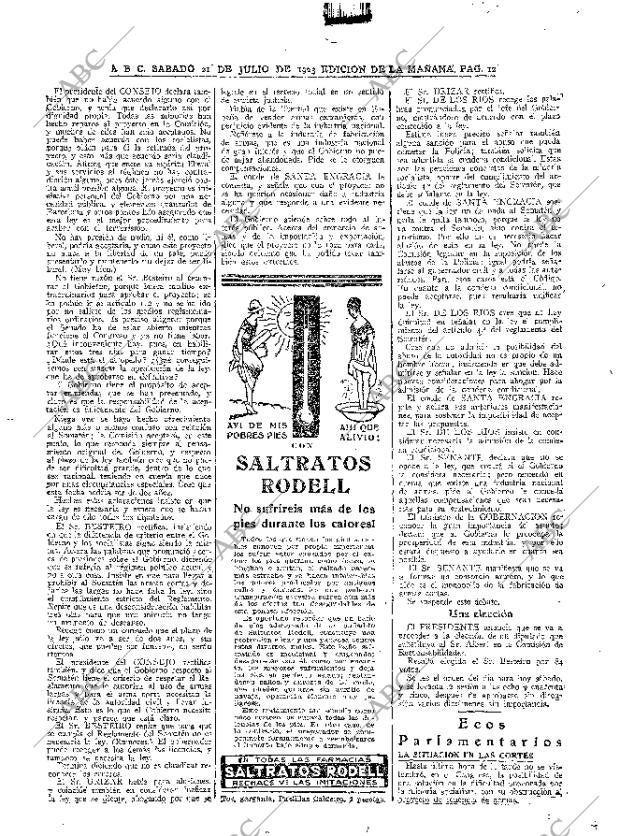 ABC MADRID 21-07-1923 página 12