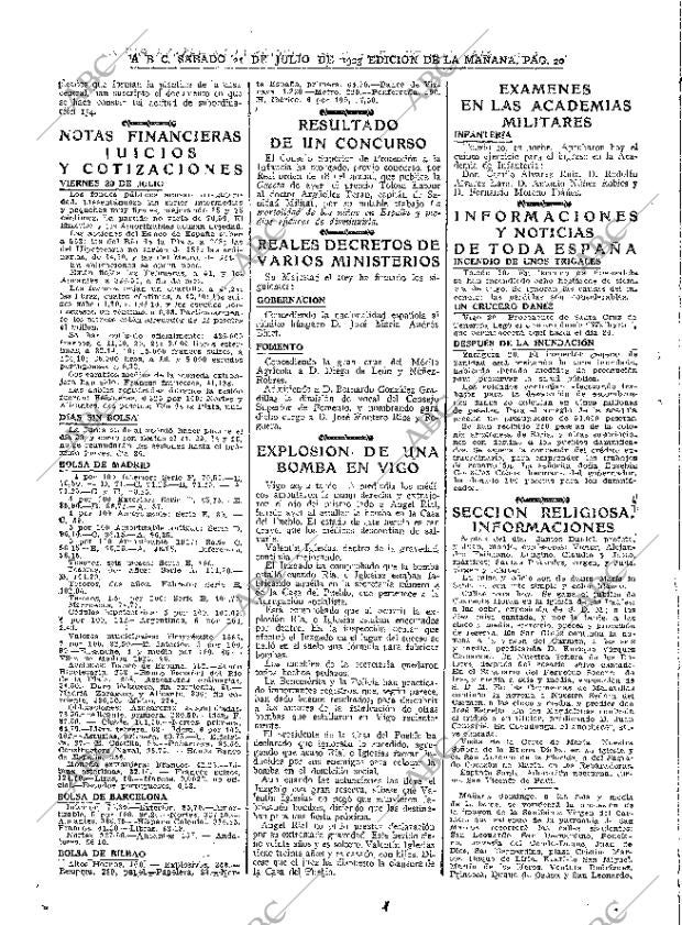 ABC MADRID 21-07-1923 página 20
