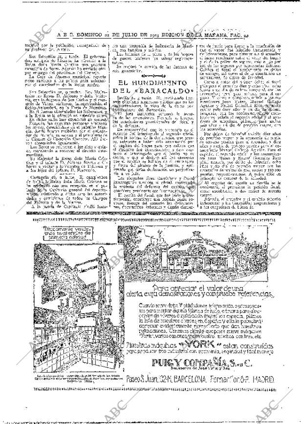 ABC MADRID 22-07-1923 página 20