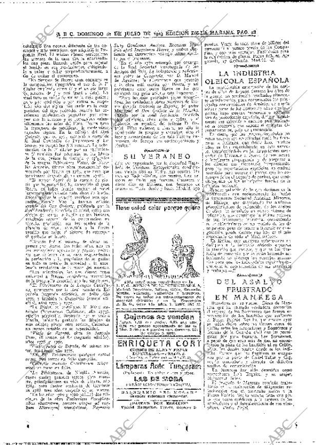 ABC MADRID 22-07-1923 página 28