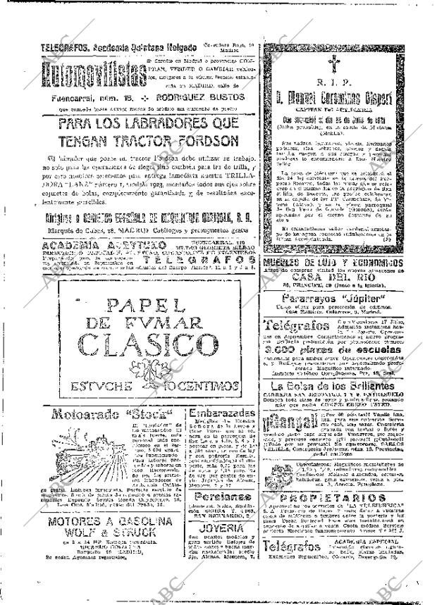 ABC MADRID 22-07-1923 página 40