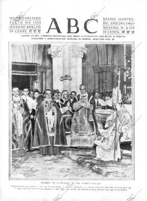 ABC MADRID 24-07-1923 página 1