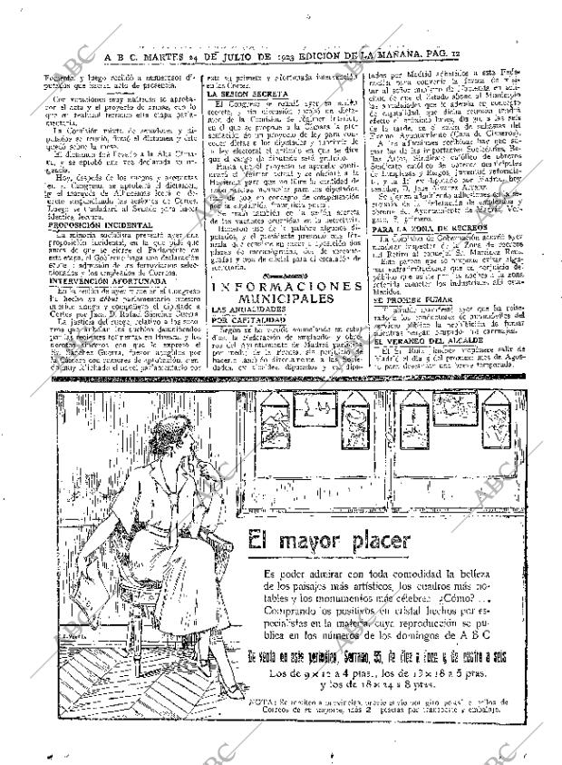 ABC MADRID 24-07-1923 página 12