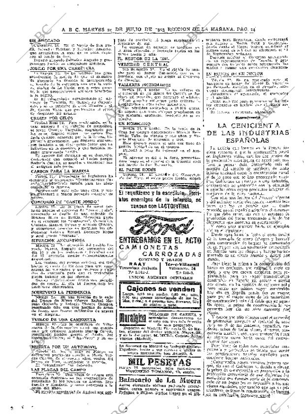 ABC MADRID 24-07-1923 página 24