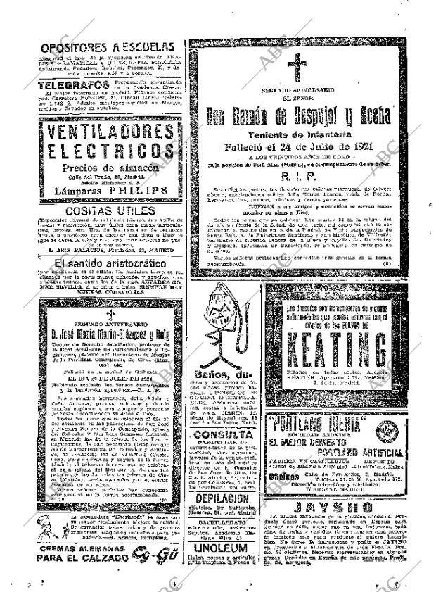 ABC MADRID 24-07-1923 página 34