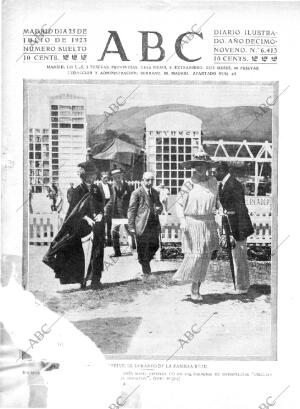 ABC MADRID 25-07-1923 página 1