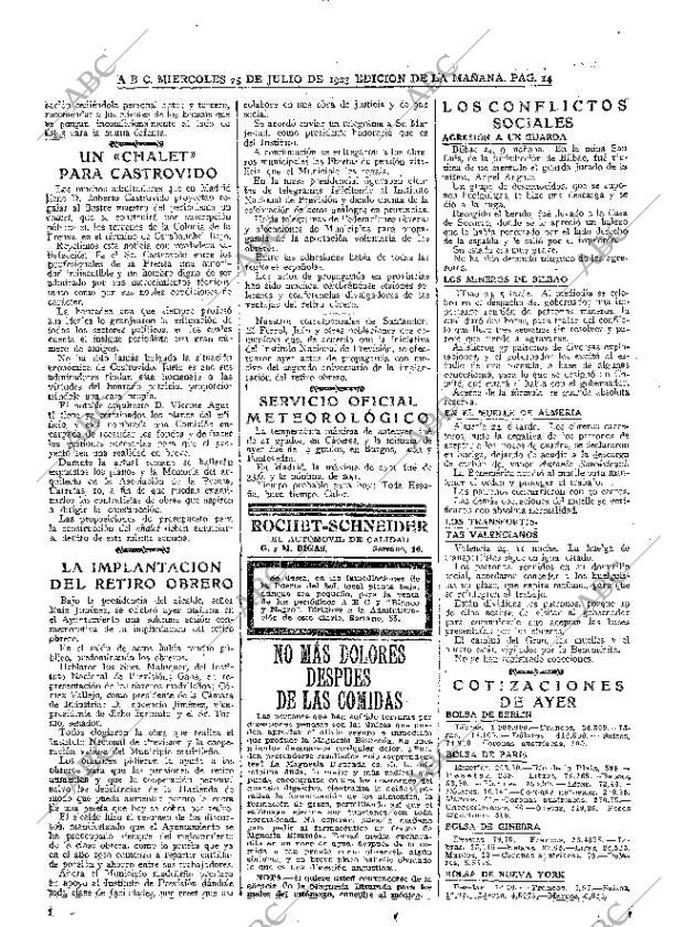 ABC MADRID 25-07-1923 página 14