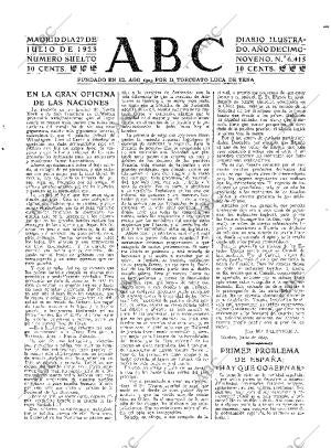 ABC MADRID 27-07-1923 página 3