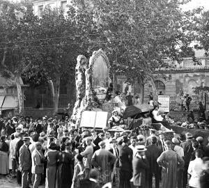 Las Fiestas de Agosto. La cabalgata De "la Sanyera"