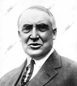 Mr. Warren G. Harding, presidente de los Estados Unidos, que ha fallecido en san...