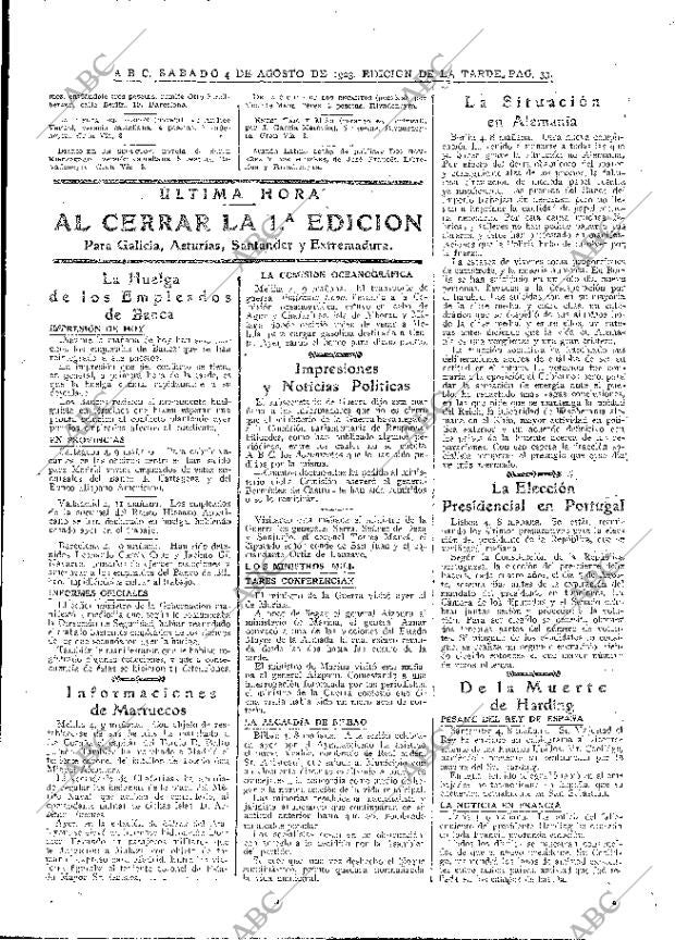 ABC MADRID 04-08-1923 página 33