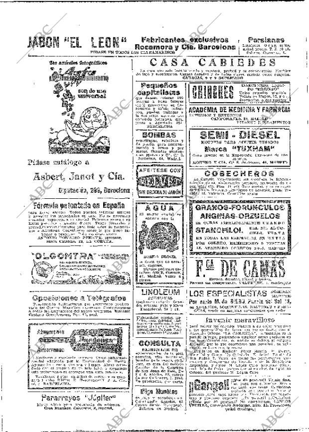 ABC MADRID 04-08-1923 página 36