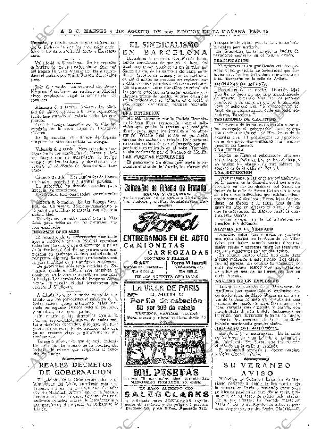 ABC MADRID 07-08-1923 página 12