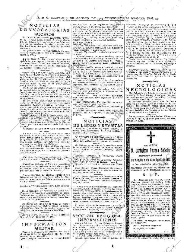 ABC MADRID 07-08-1923 página 24