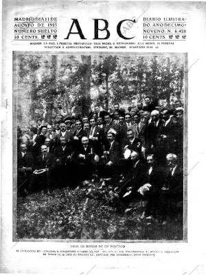 ABC MADRID 11-08-1923 página 1
