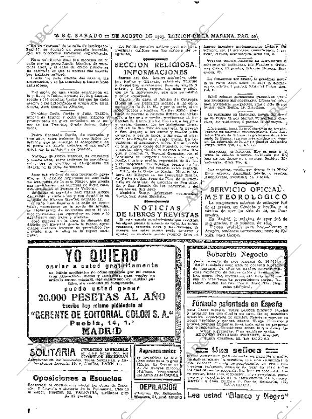 ABC MADRID 11-08-1923 página 22