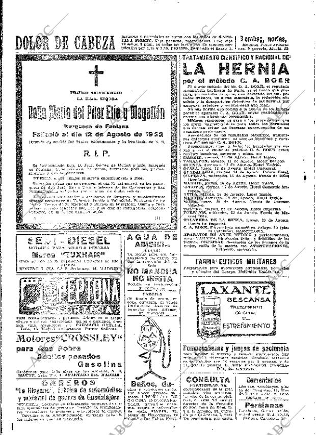 ABC MADRID 11-08-1923 página 26