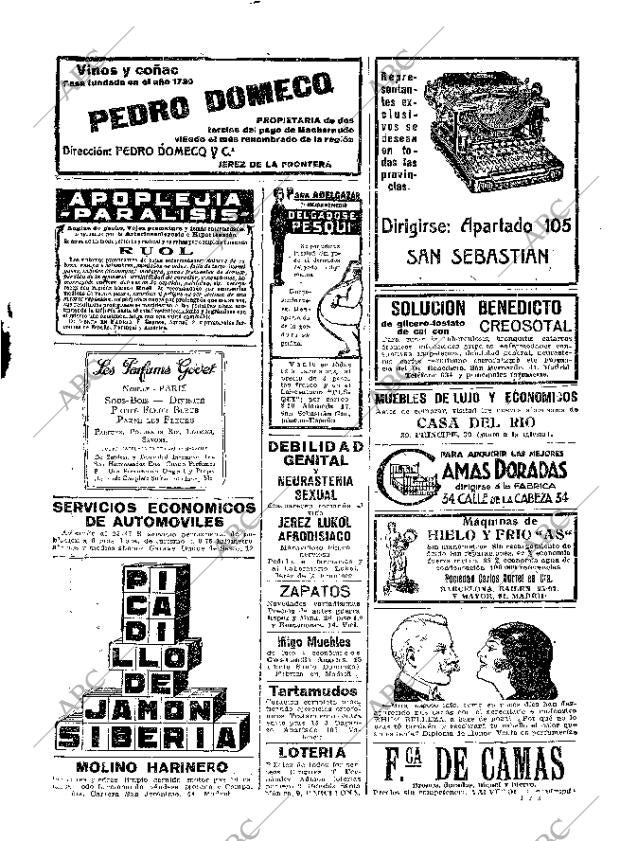 ABC MADRID 11-08-1923 página 27