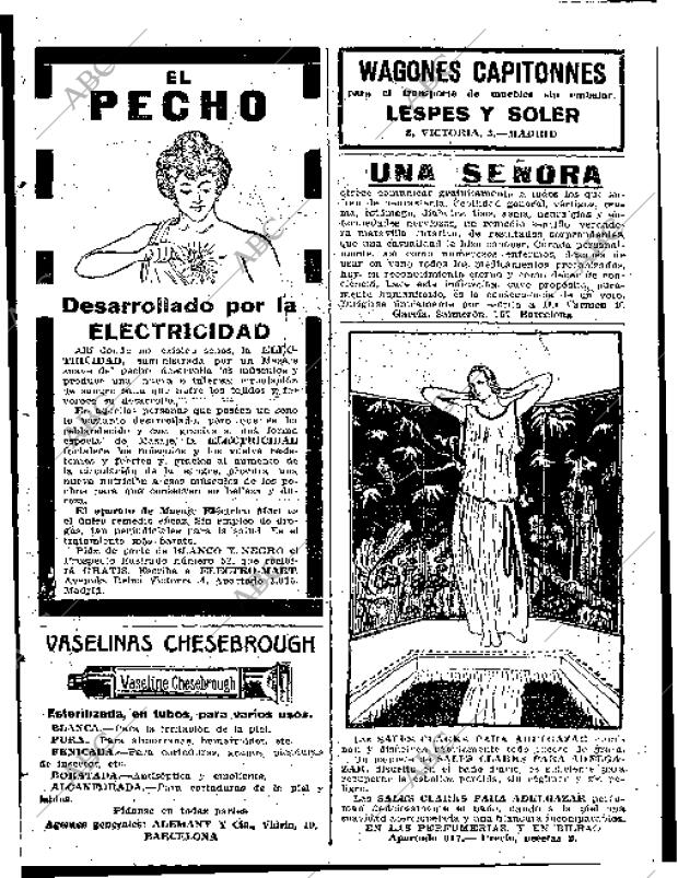 BLANCO Y NEGRO MADRID 12-08-1923 página 13