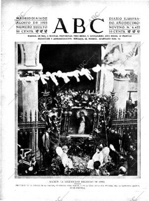 ABC MADRID 16-08-1923